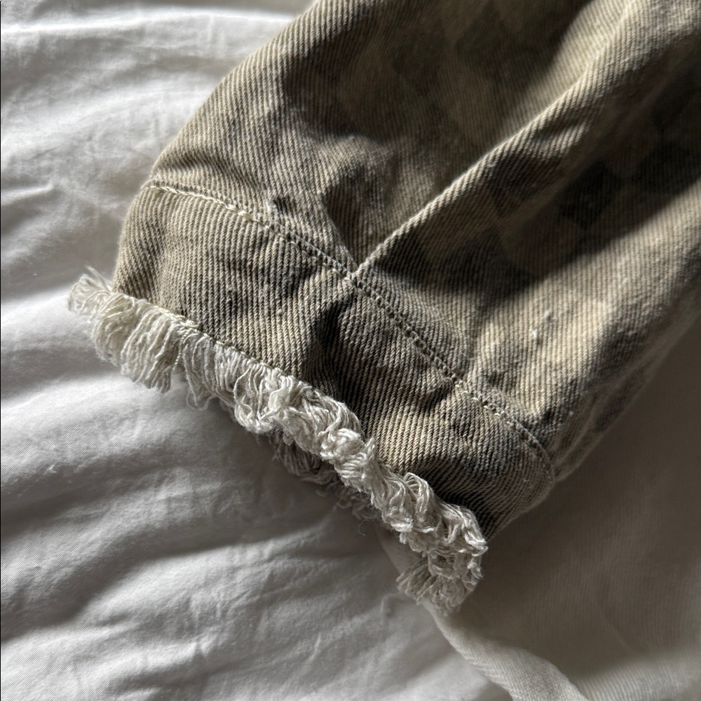 Pol Patchwork Oversized Button-Up Jacket In White… - image 4